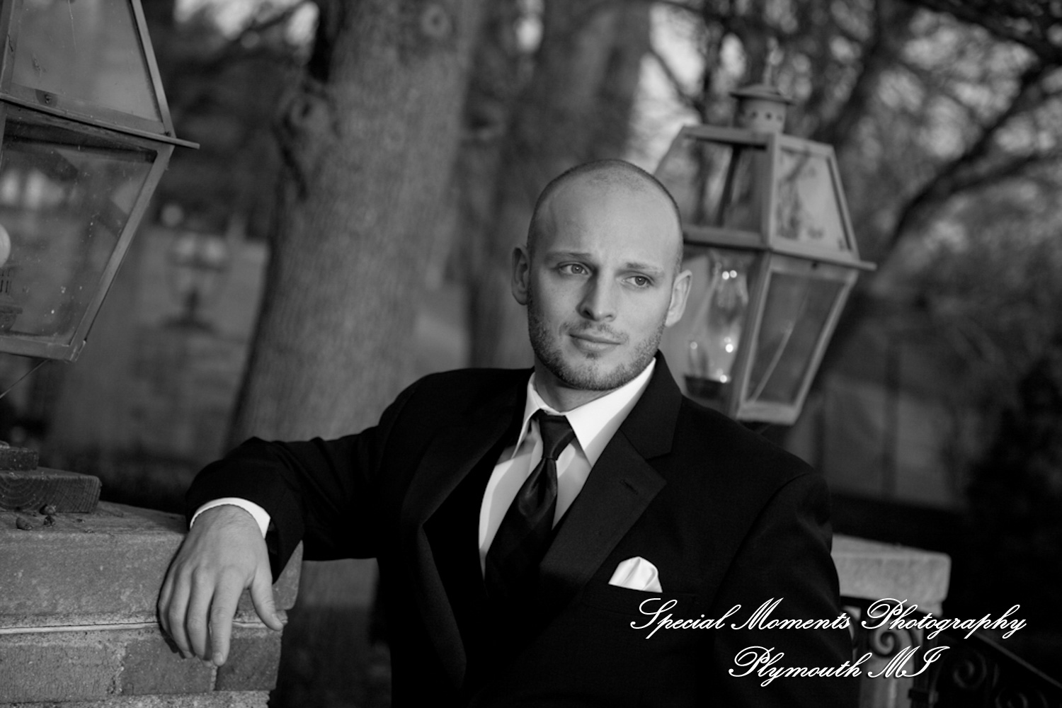 Lou & Brian at Meadow Brook Hall Rochester MI wedding photograph