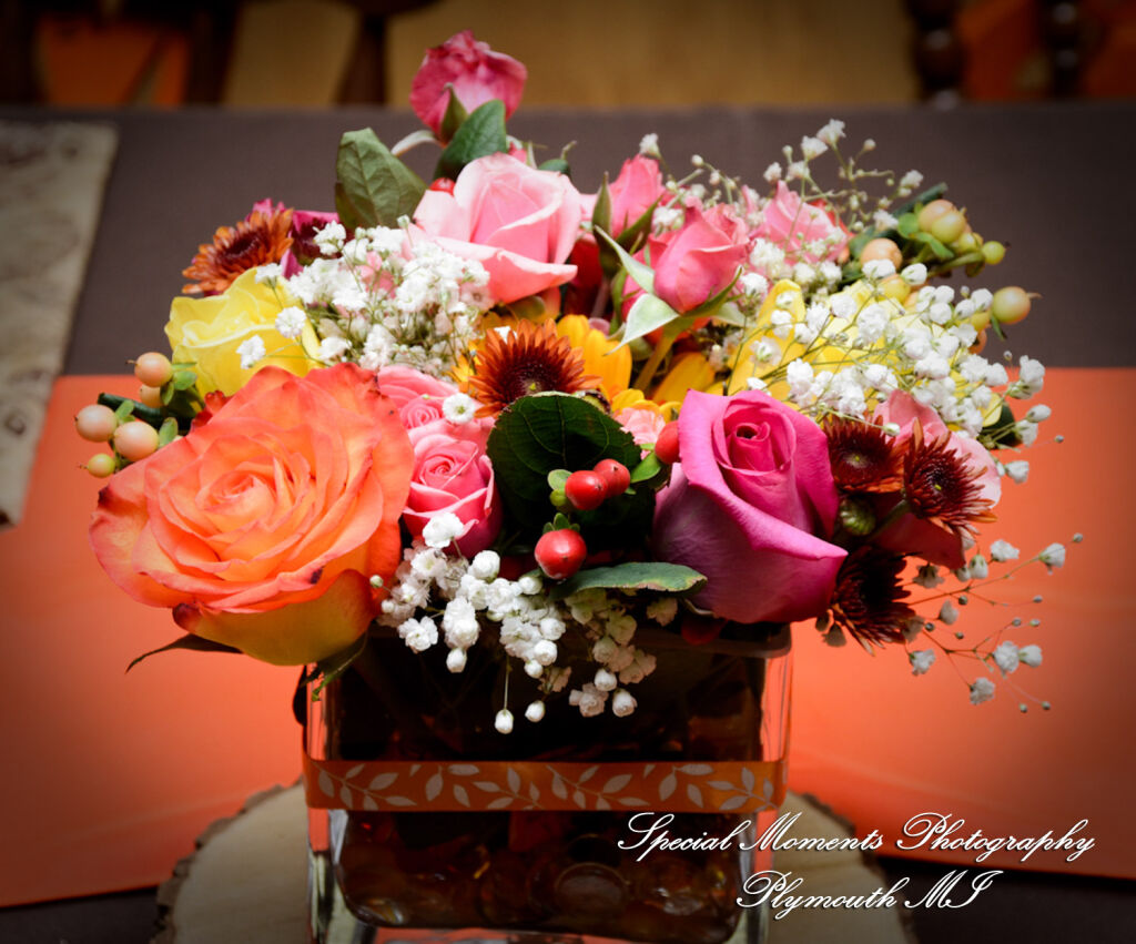 Mandie & Zachery at First United Methodist Church Chelsea MI wedding photography