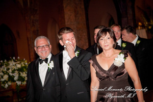 Lindsey & Jim at St. Ambrose Catholic Grosse Pointe Park MI wedding photograph