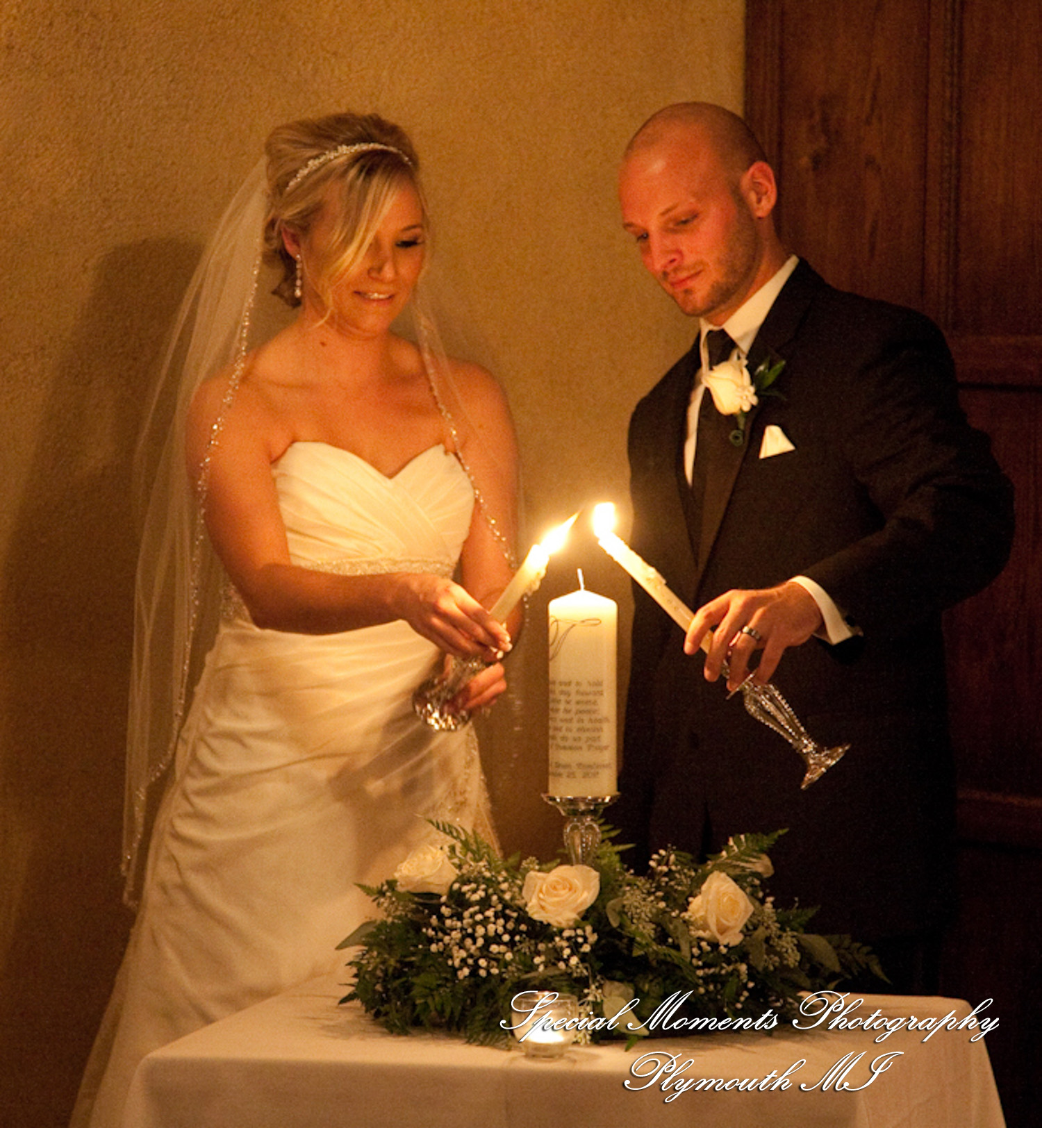 Lou & Brian at Meadow Brook Hall Rochester MI wedding photograph