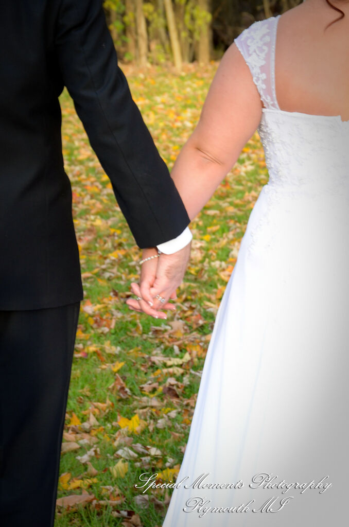 Mandie & Zachery at First United Methodist Church Chelsea MI wedding photography