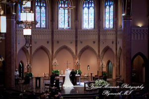 Lindsey & Jim at St. Ambrose Catholic Grosse Pointe Park MI wedding photograph