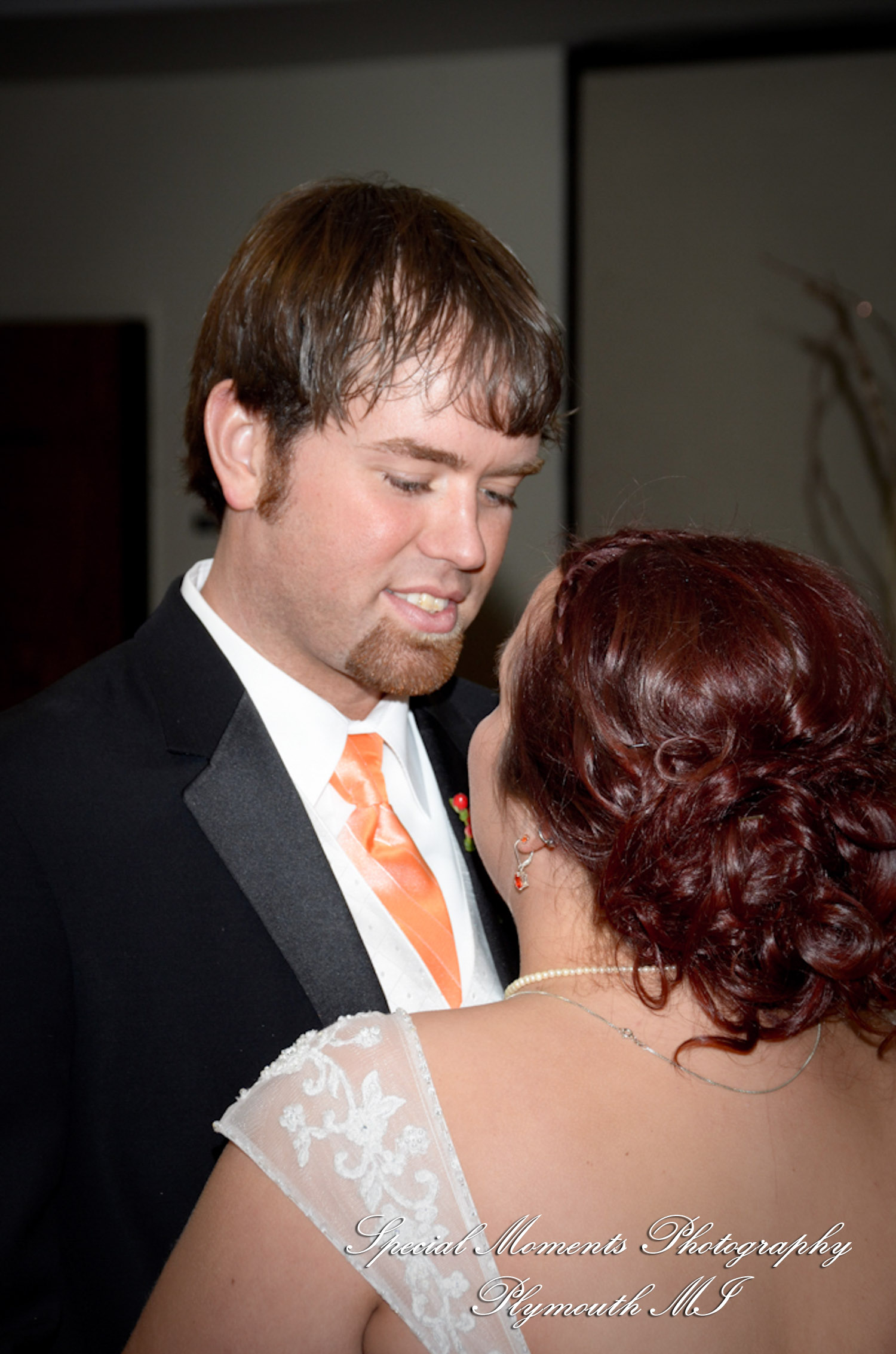 Mandie & Zachery at First United Methodist Church Chelsea MI wedding photography