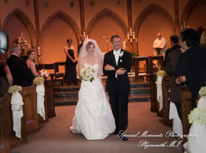 Lindsey & Jim at St. Ambrose Catholic Grosse Pointe Park MI wedding photograph