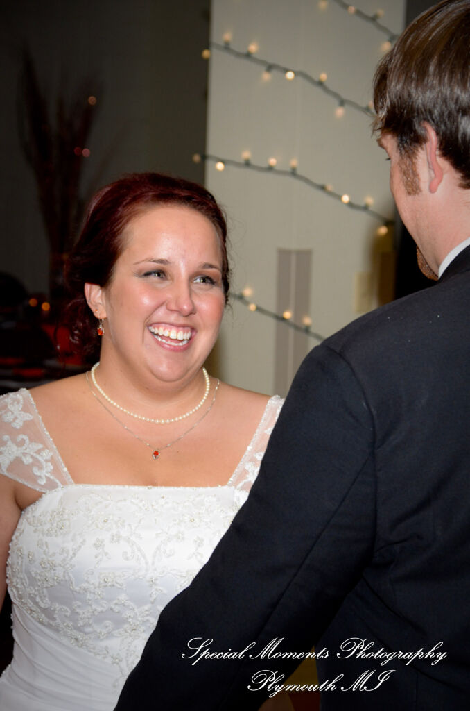 Mandie & Zachery at First United Methodist Church Chelsea MI wedding photography