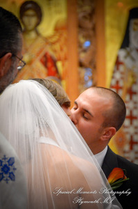Dayna & Anthony at St. Nicholas Greek Orthodox Church Troy MI wedding photograph