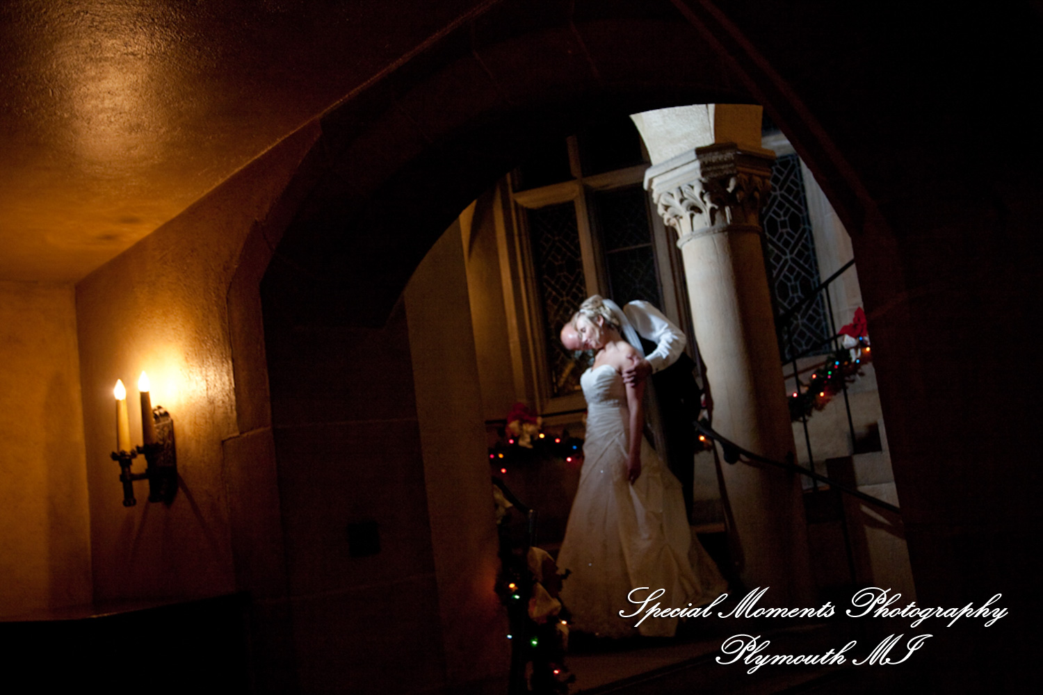 Lou & Brian at Meadow Brook Hall Rochester MI wedding photograph