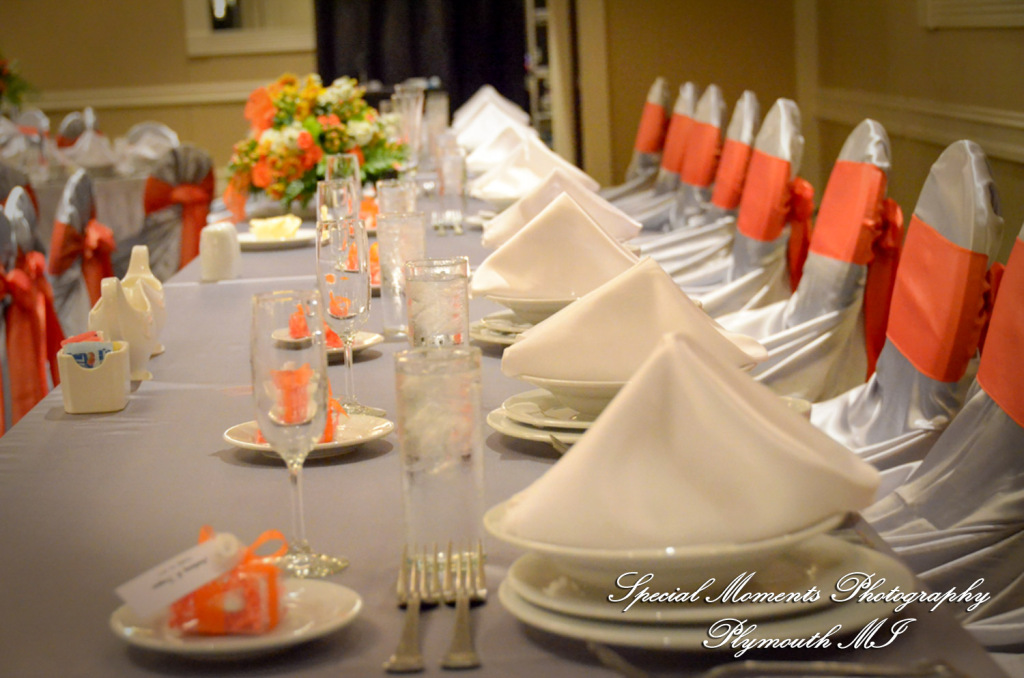 Dayna & Anthony at St. Nicholas Greek Orthodox Hall Troy MI wedding photograph