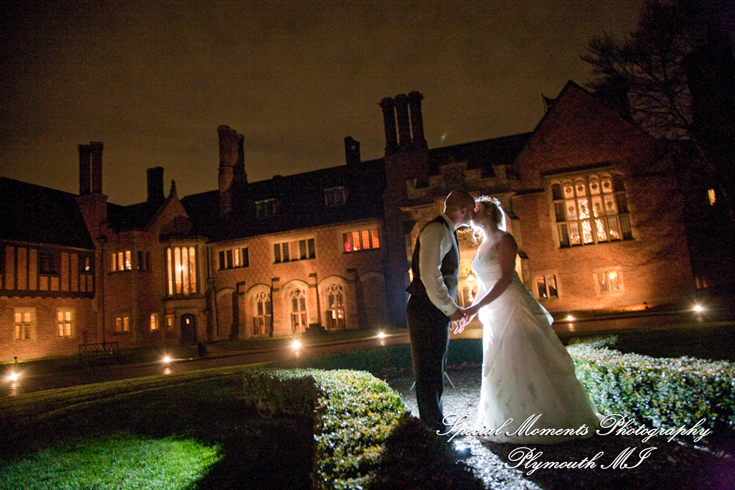 Lou & Brian at Meadow Brook Hall Rochester MI wedding photograph