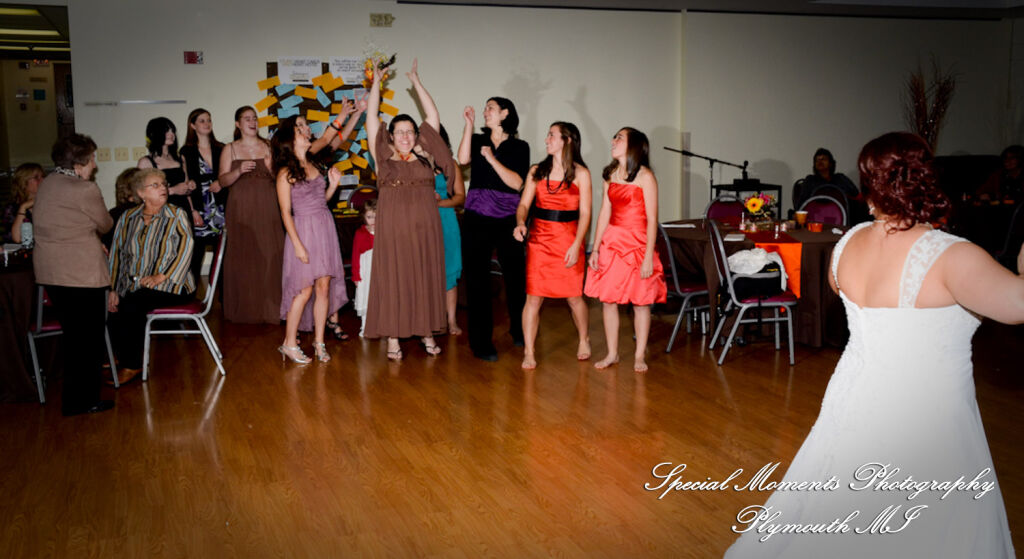 Mandie & Zachery at First United Methodist Church Chelsea MI wedding photography