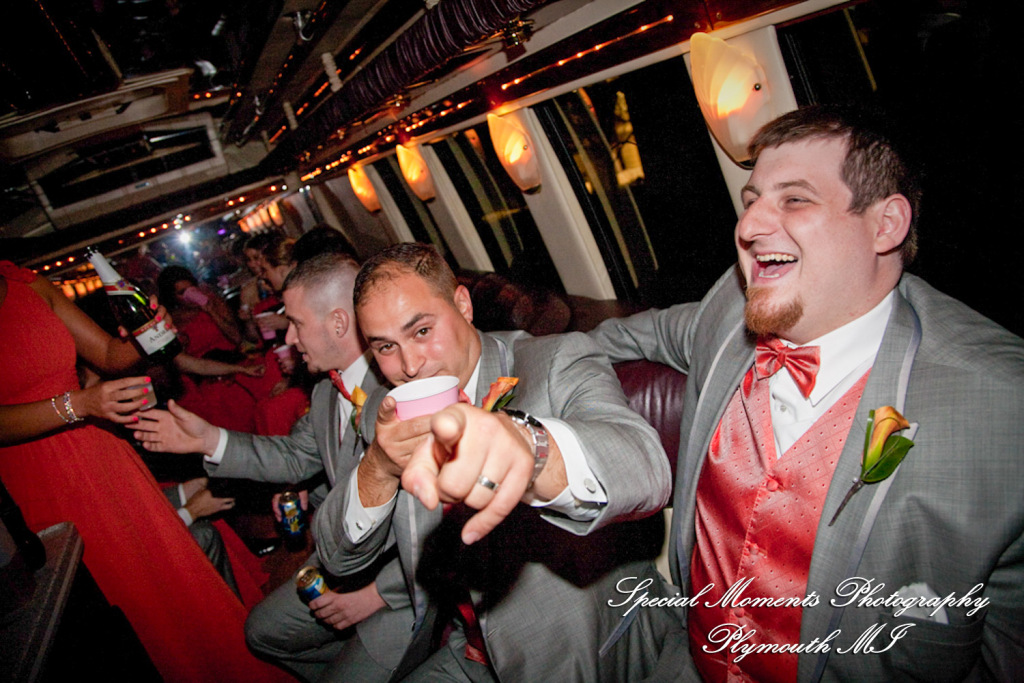 Dayna & Anthony at St. Nicholas Greek Orthodox Hall Troy MI wedding photograph