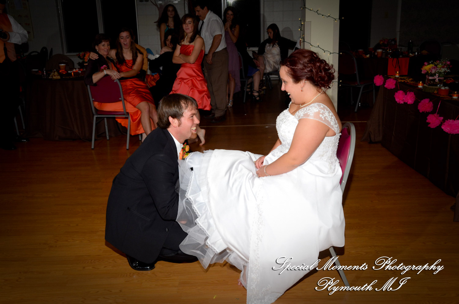 Mandie & Zachery at First United Methodist Church Chelsea MI wedding photography