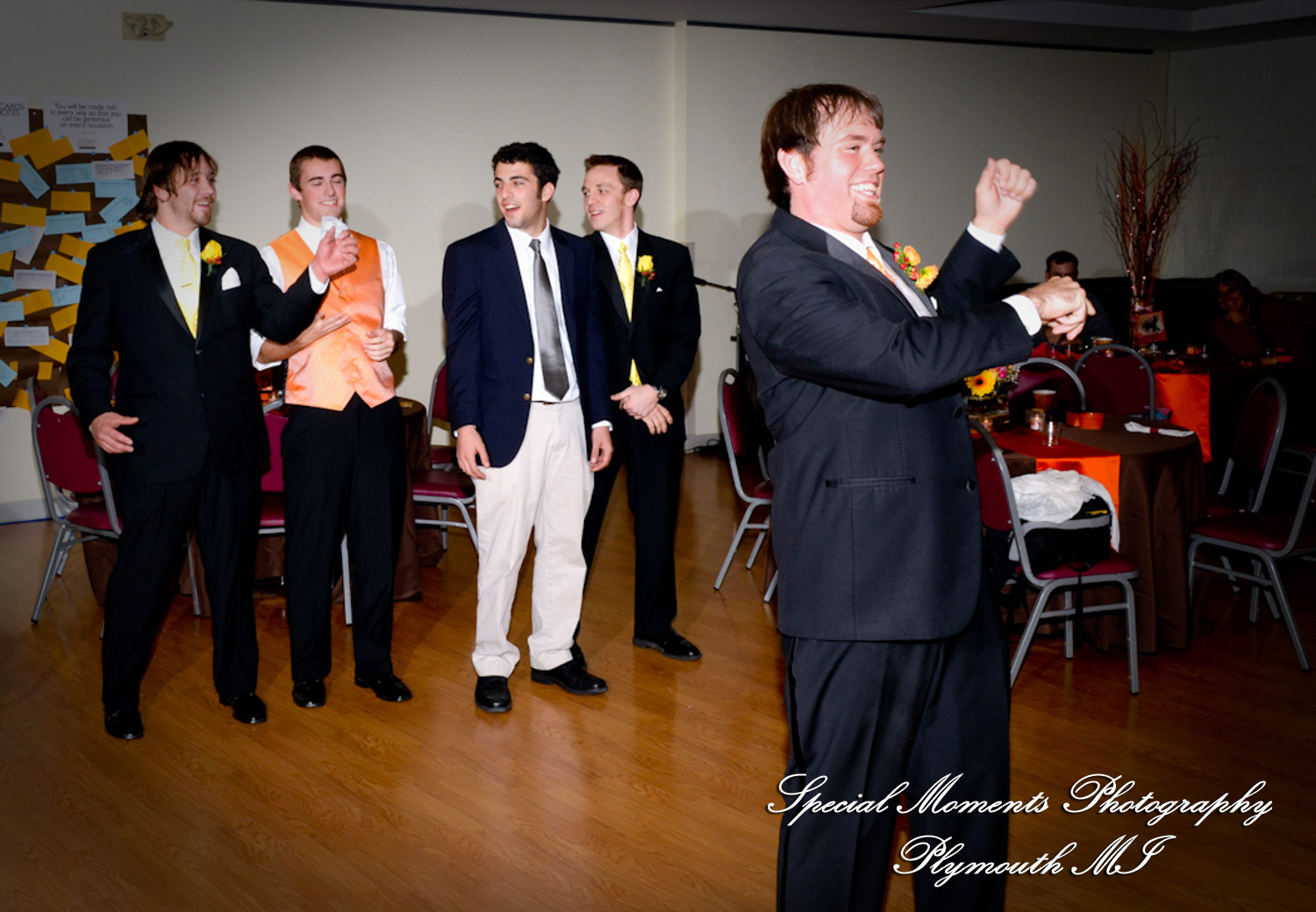 Mandie & Zachery at First United Methodist Church Chelsea MI wedding photography