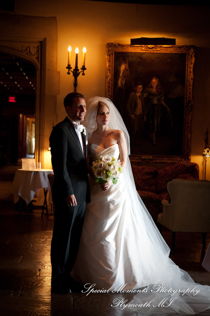 Lindsey & Jim at Meadow Brook Hall Rochester MI wedding photograph