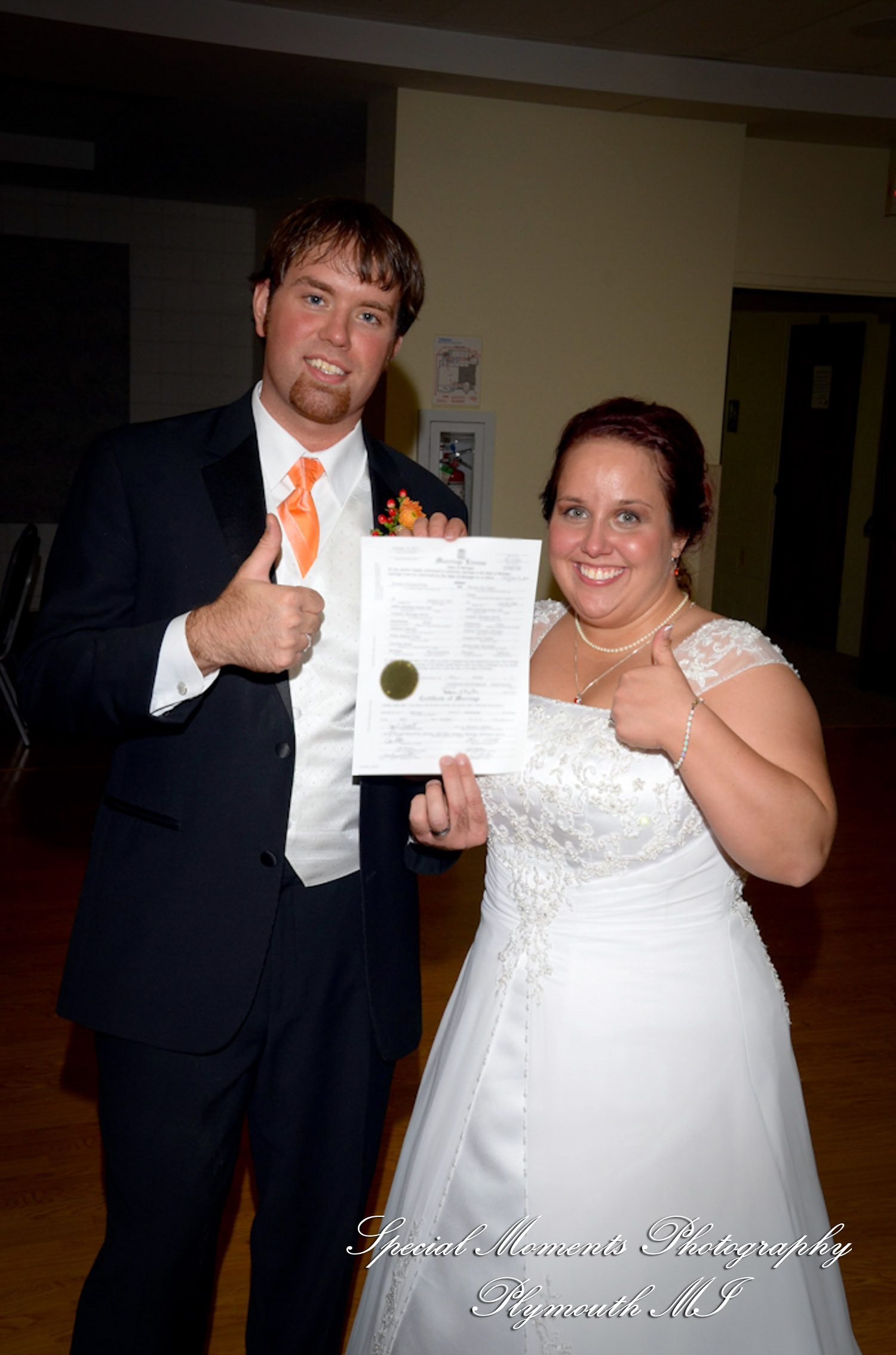 Mandie & Zachery at First United Methodist Church Chelsea MI wedding photography