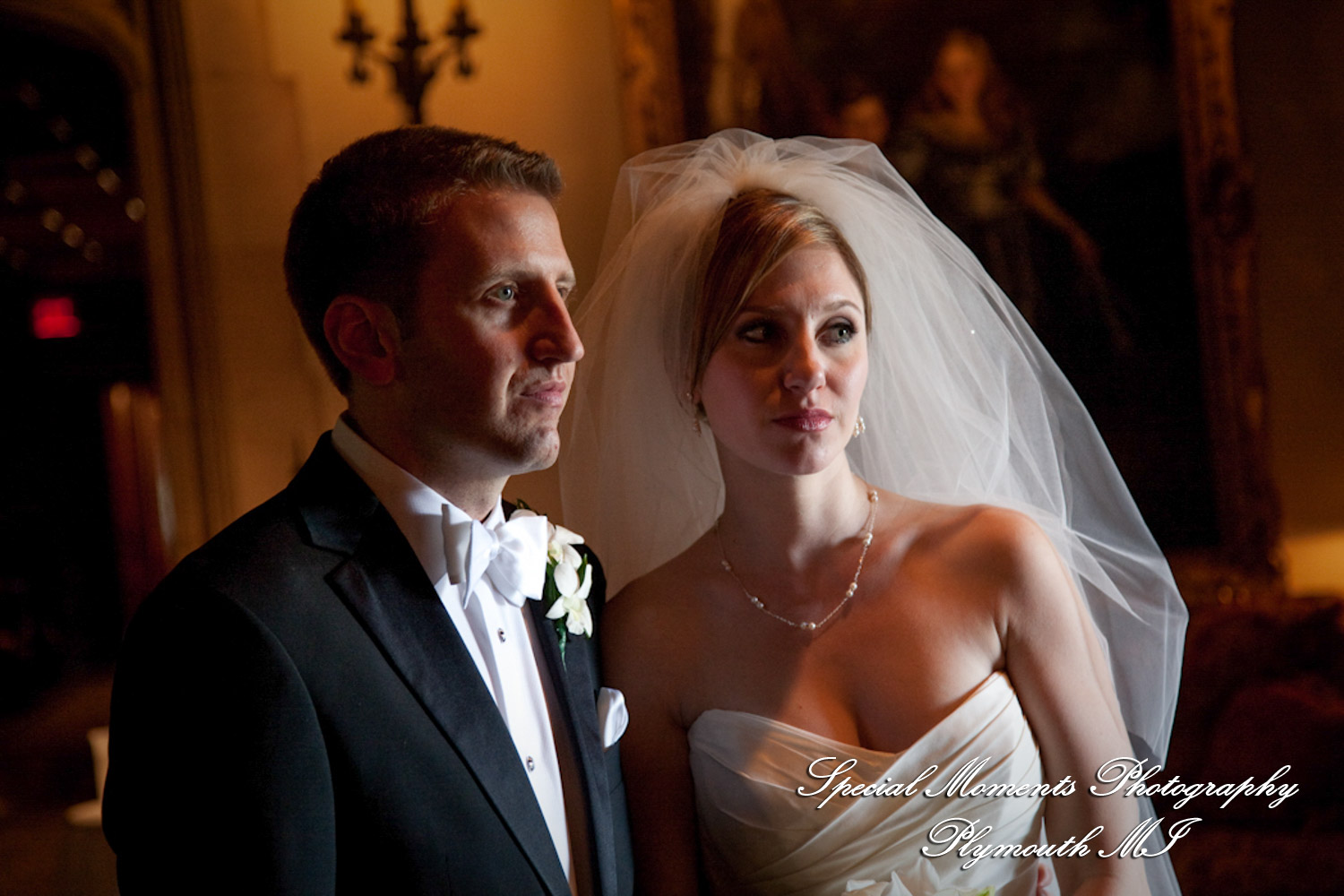 Lindsey & Jim at Meadow Brook Hall Rochester MI wedding photograph
