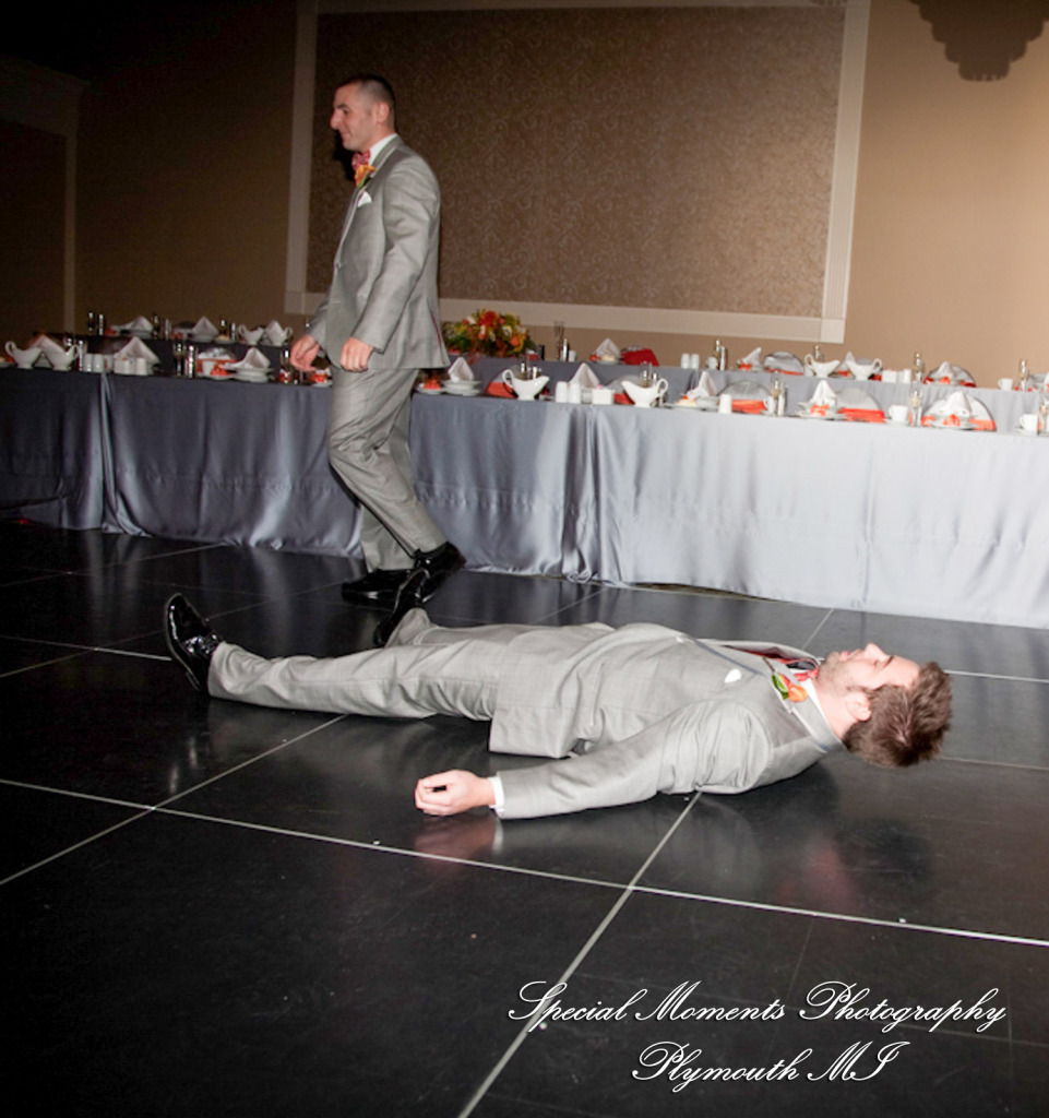 Dayna & Anthony at St. Nicholas Greek Orthodox Hall Troy MI wedding photograph