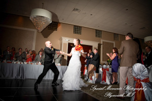 Dayna & Anthony at St. Nicholas Greek Orthodox Hall Troy MI wedding photograph