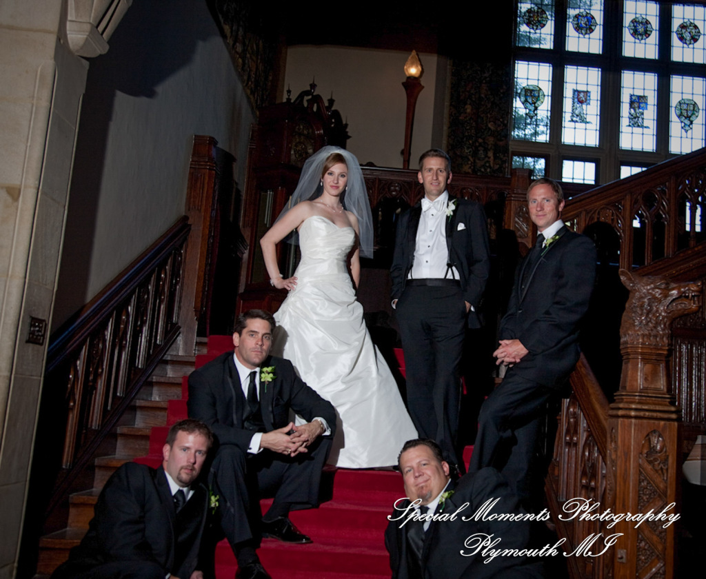 Lindsey & Jim at Meadow Brook Hall Rochester MI wedding photograph