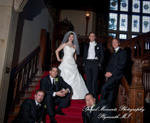Lindsey & Jim at Meadow Brook Hall Rochester MI wedding photograph
