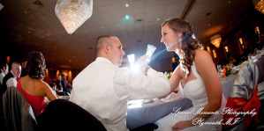 Dayna & Anthony at St. Nicholas Greek Orthodox Hall Troy MI wedding photograph