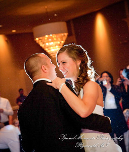 Dayna & Anthony at St. Nicholas Greek Orthodox Hall Troy MI wedding photograph