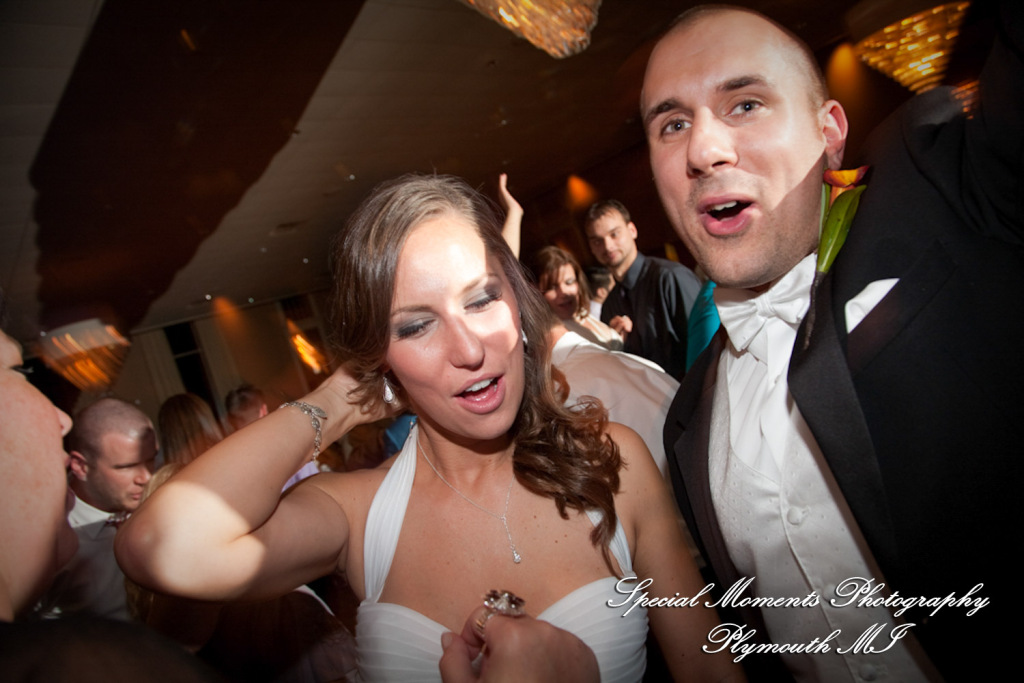 Dayna & Anthony at St. Nicholas Greek Orthodox Hall Troy MI wedding photograph