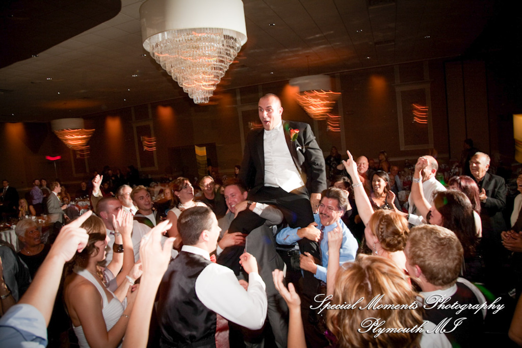 Dayna & Anthony at St. Nicholas Greek Orthodox Hall Troy MI wedding photograph