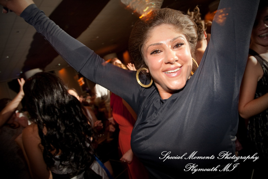 Dayna & Anthony at St. Nicholas Greek Orthodox Hall Troy MI wedding photograph