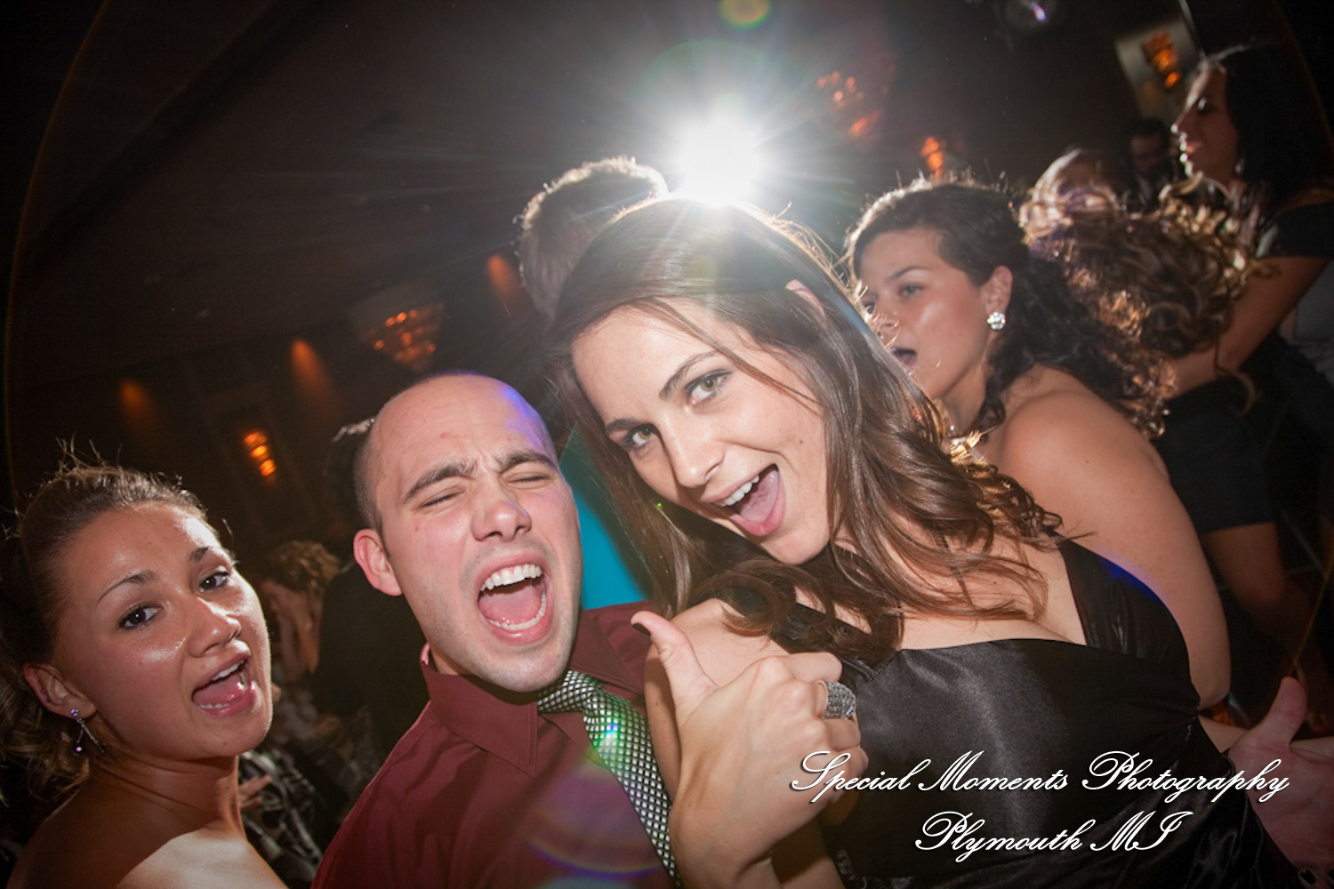 Dayna & Anthony at St. Nicholas Greek Orthodox Hall Troy MI wedding photograph