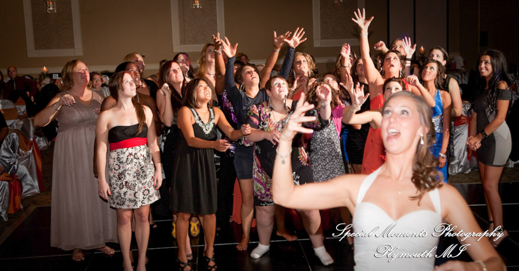 Dayna & Anthony at St. Nicholas Greek Orthodox Hall Troy MI wedding photograph