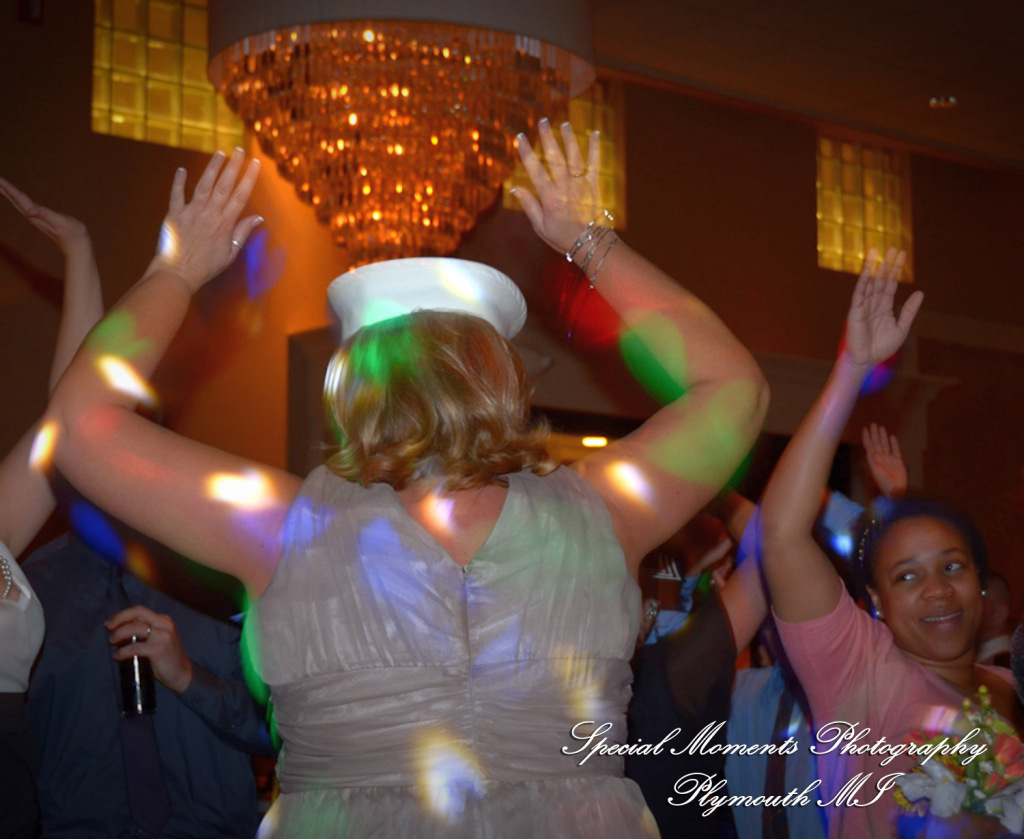 Dayna & Anthony at St. Nicholas Greek Orthodox Hall Troy MI wedding photograph