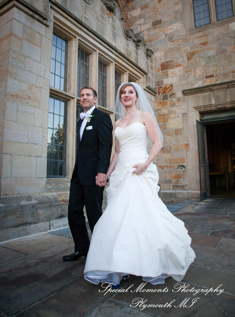 Lindsey & Jim at Meadow Brook Hall Rochester MI wedding photograph