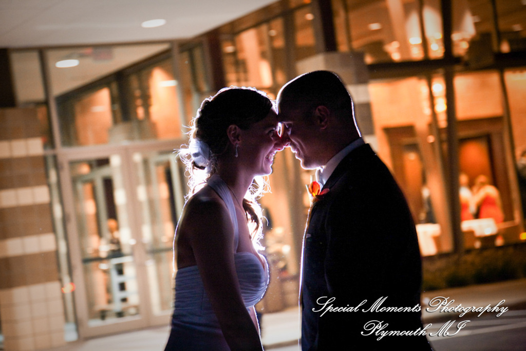 Dayna & Anthony at St. Nicholas Greek Orthodox Hall Troy MI wedding photograph