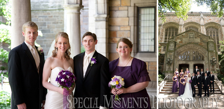 Michigan League Ann Arbor MI wedding photograph