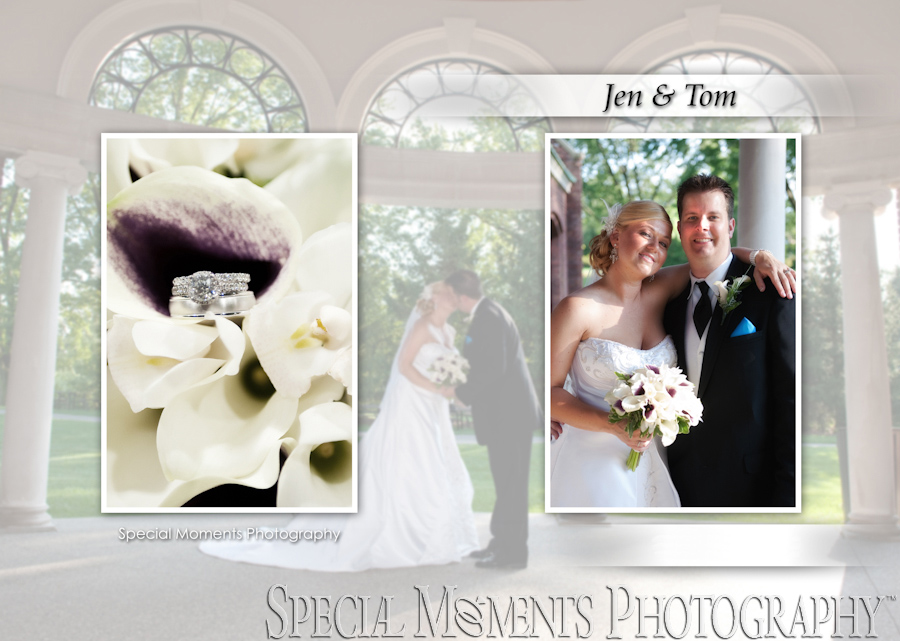 George George Memorial Park wedding photograph Clinton Twp. MI