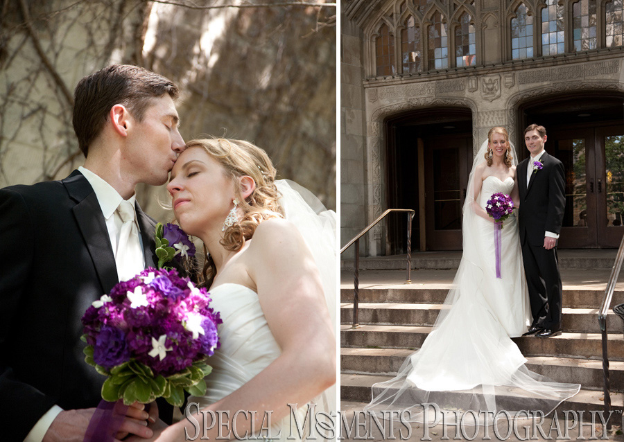First Congregational Ann Arbor MI wedding photograph