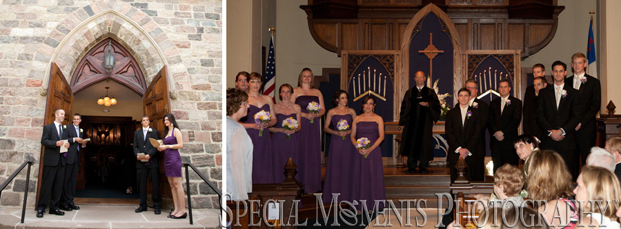 First Congregational Ann Arbor MI wedding photograph