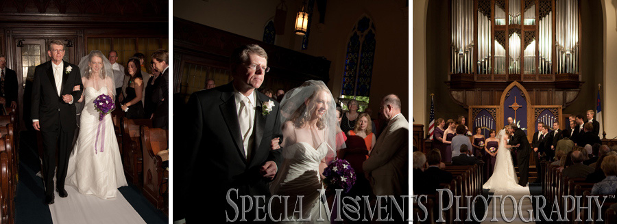 First Congregational Ann Arbor MI wedding photograph