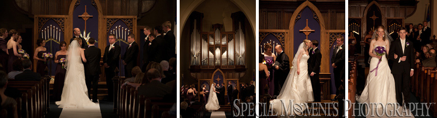 First Congregational Ann Arbor MI wedding photograph
