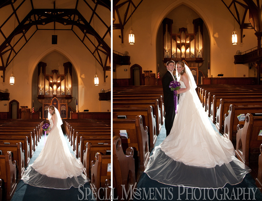 First Congregational Ann Arbor MI wedding photograph