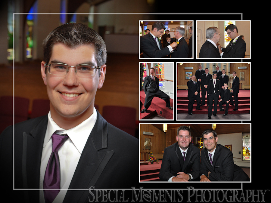 First United Methodist wedding photograph Belleville MI
