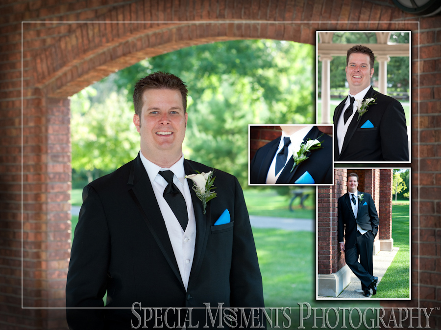 George George Memorial Park wedding photograph Clinton Twp. MI