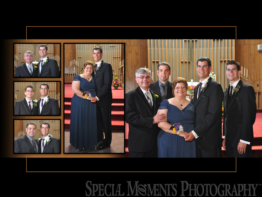 First United Methodist wedding photograph Belleville MI