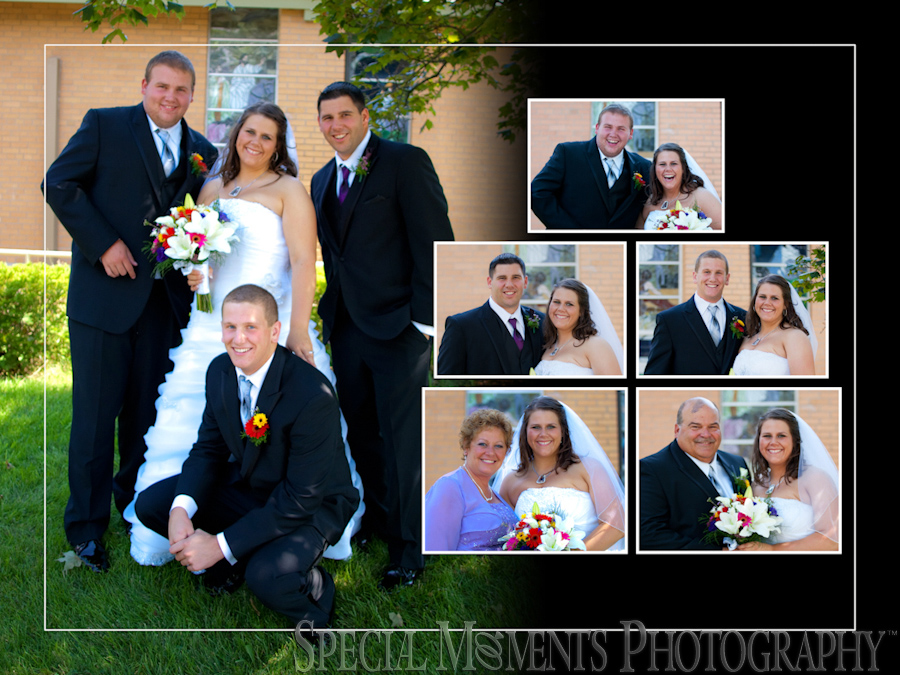 First United Methodist wedding photograph Belleville MI
