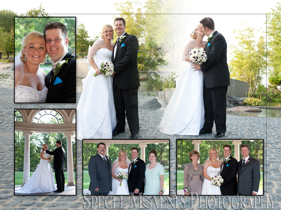 George George Memorial Park wedding photograph Clinton Twp. MI