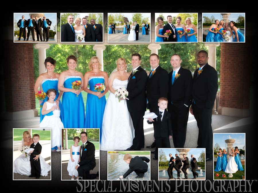 George George Memorial Park wedding photograph Clinton Twp. MI
