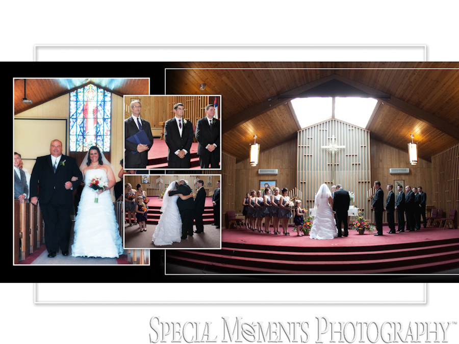 First United Methodist wedding photograph Belleville MI