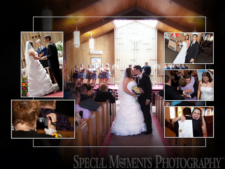 First United Methodist wedding photograph Belleville MI