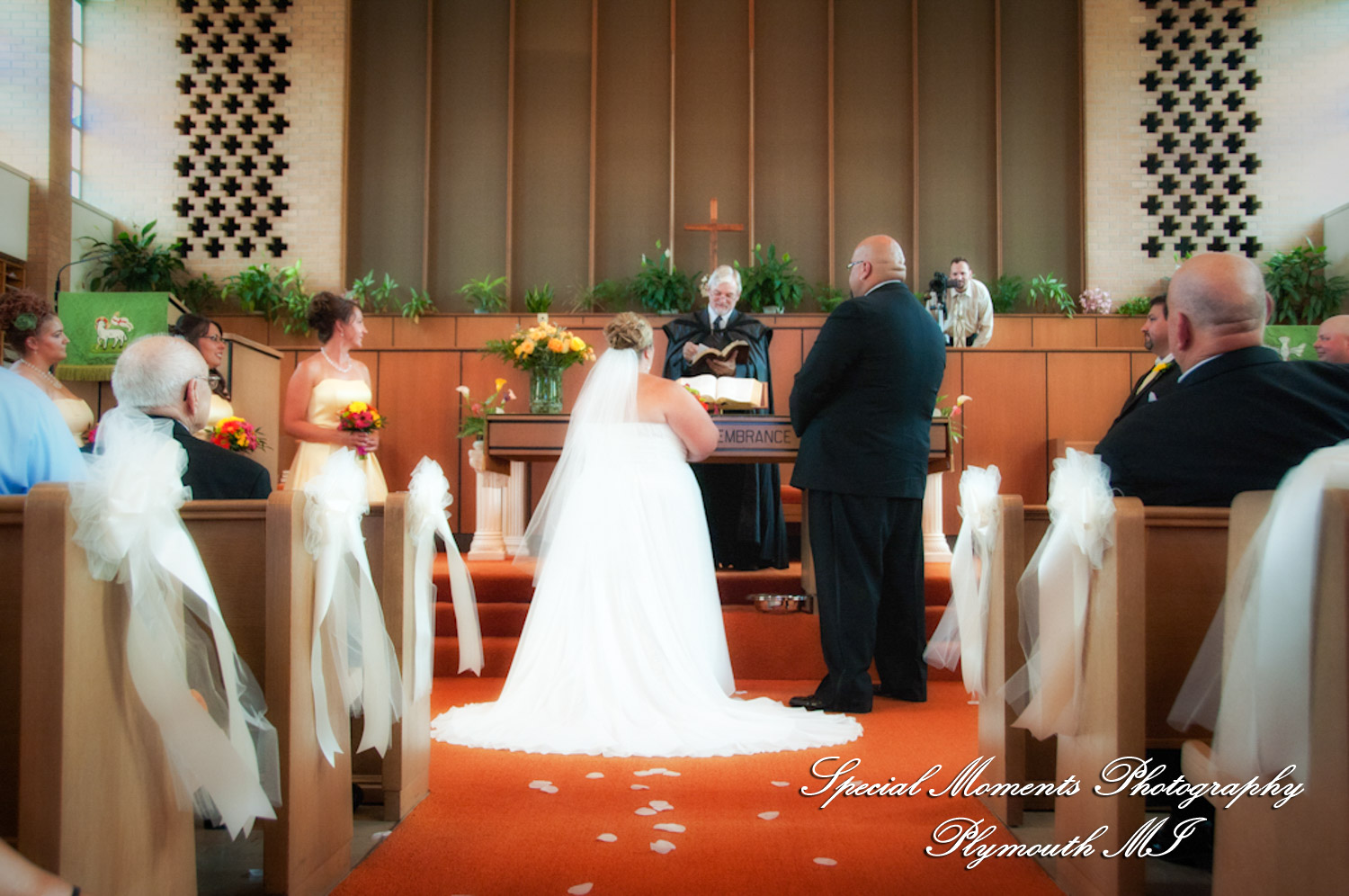 Amanda & Jamie at American Hungarian Church Allen Park MI wedding photography